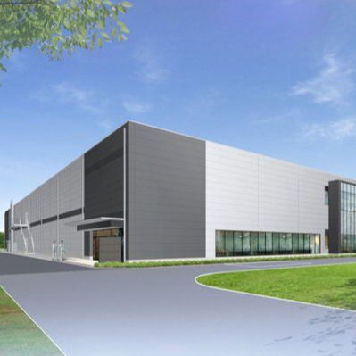 Легкая готовая стальная конструкция складская ангар GB стандарт