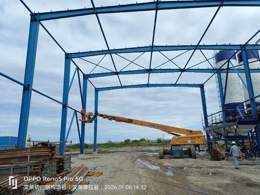 Q355 Стальная крыша склада для здания с большим протяжением