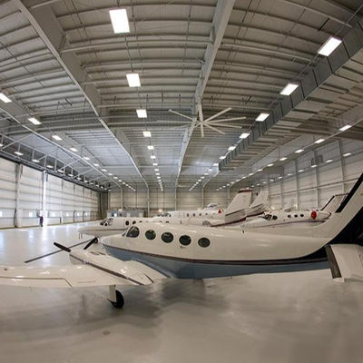 Легкая готовая стальная конструкция складская ангар GB стандарт