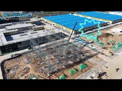 Многоэтажная стальная конструкция для нашего последнего строительства!